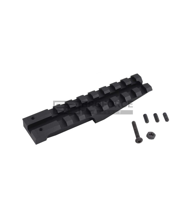 LCT LCK Rear Rail - Black