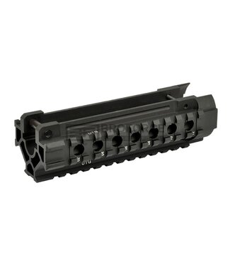 Leapers MP5 Quad Rail System - Black