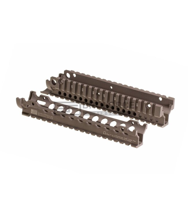 Madbull Daniel Defense Omega Rail 9 Inch - Tan