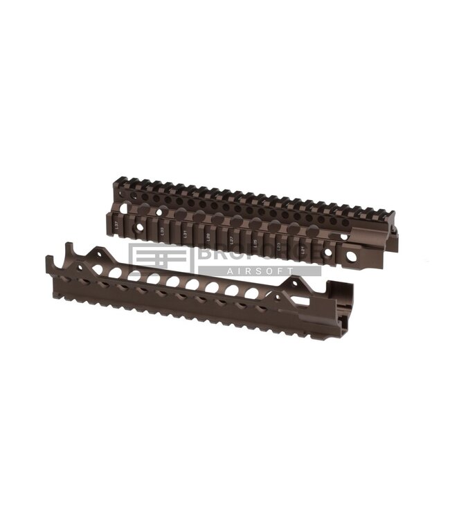 Madbull Daniel Defense 9 Inch OmegaX Rail - Tan