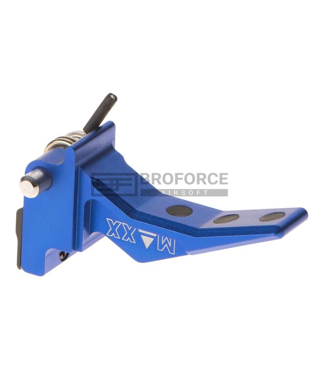 Maxx Model CNC Aluminum Advanced Speed Trigger for EVO-3 Style B - Blue