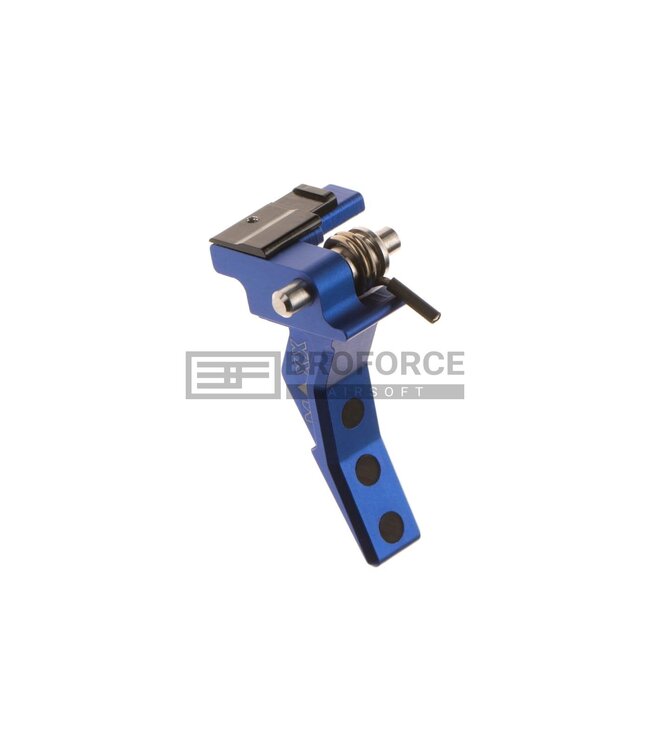 Maxx Model CNC Aluminum Advanced Speed Trigger for EVO-3 Style B - Blue