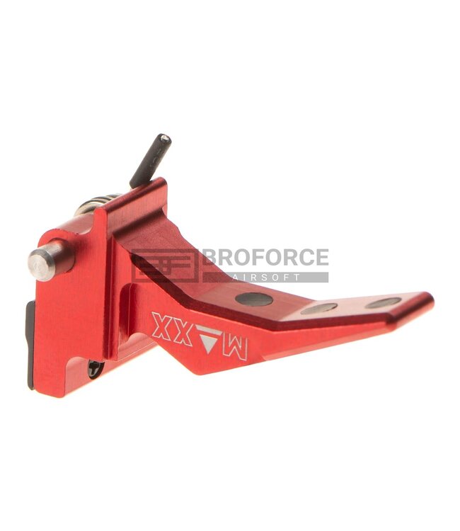 Maxx Model CNC Aluminum Advanced Speed Trigger for EVO-3 Style B - Red