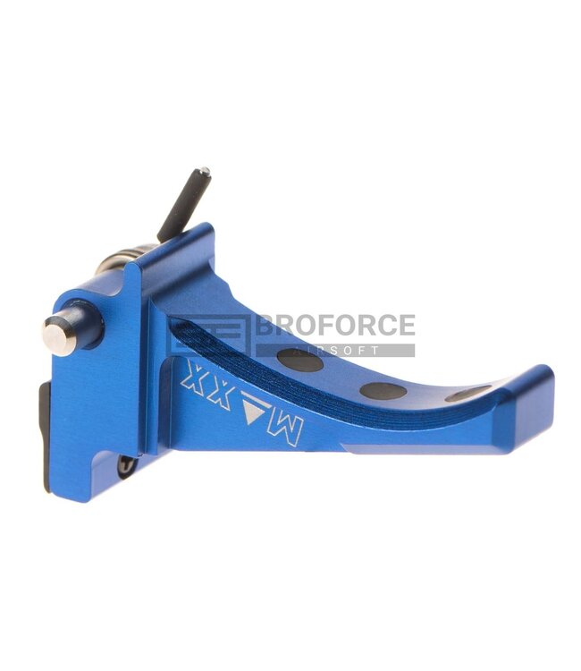 Maxx Model CNC Aluminum Advanced Speed Trigger for EVO-3 Style D - Blue