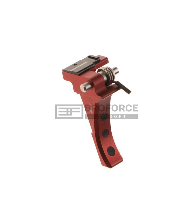 Maxx Model CNC Aluminum Advanced Speed Trigger for EVO-3 Style D - Red