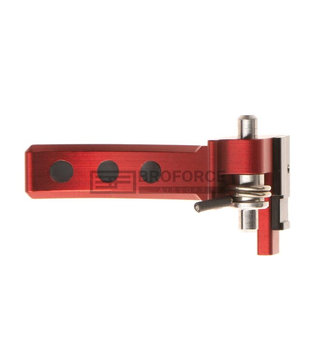 Maxx Model CNC Aluminum Advanced Speed Trigger for EVO-3 Style D - Red