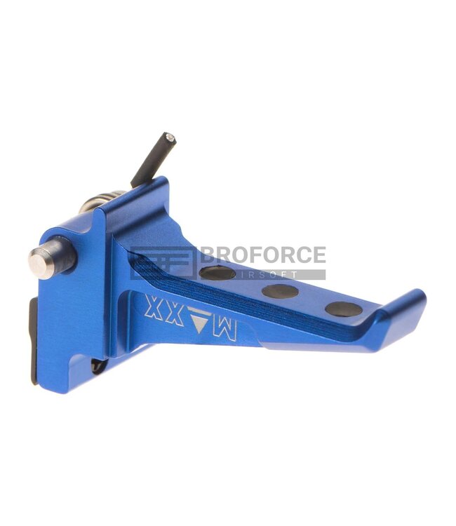 Maxx Model CNC Aluminum Advanced Speed Trigger for EVO-3 Style E - Blue