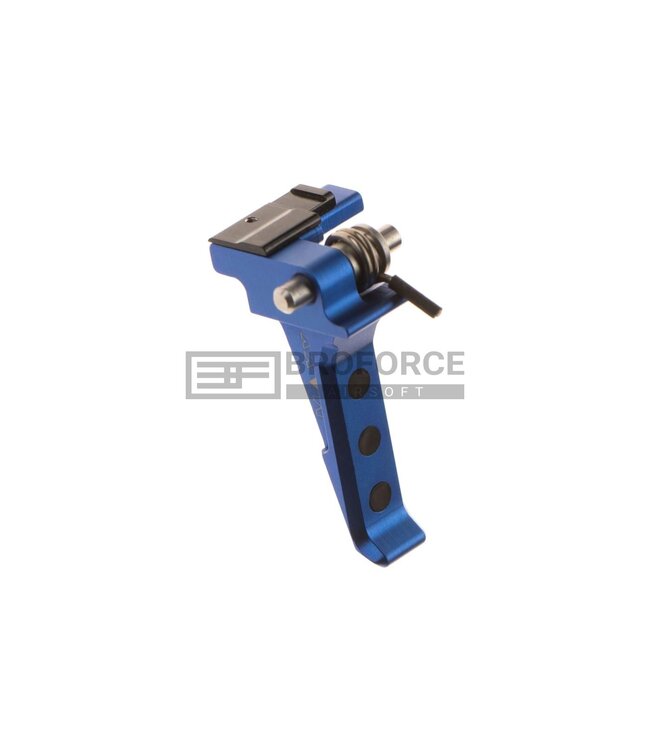 Maxx Model CNC Aluminum Advanced Speed Trigger for EVO-3 Style E - Blue