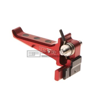 Maxx Model CNC Aluminum Advanced Speed Trigger for EVO-3 Style E - Red