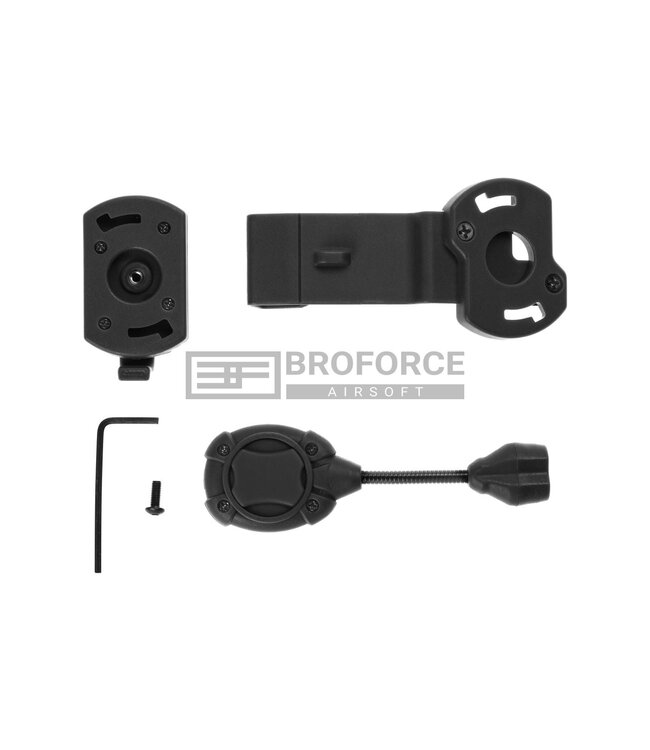 Pirate Arms Switch MPLS Helmet Light - Black