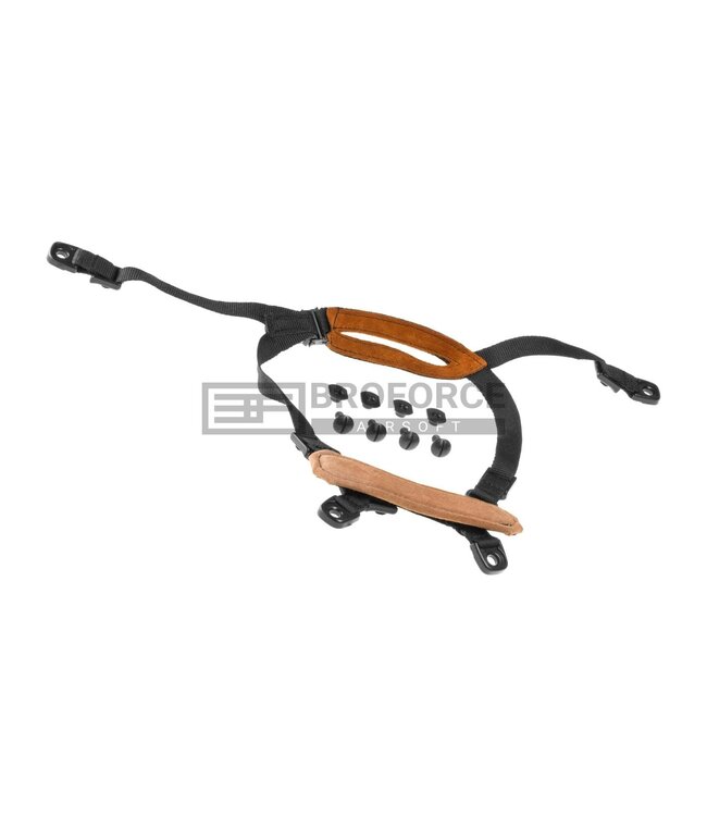 FMA MICH Helmet Retention System H-Nape - Black