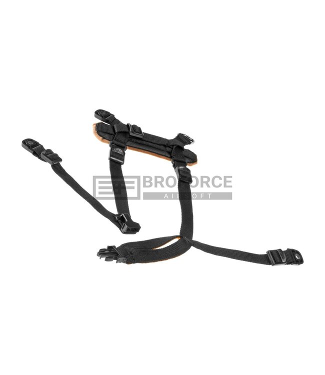 FMA MICH Helmet Retention System H-Nape - Black