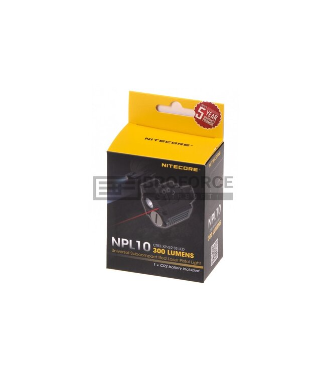 Nitecore NPL10 Pistol Light / Laser