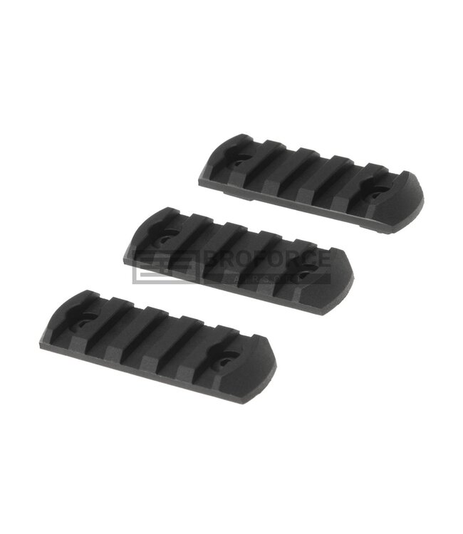 VFC M-Lok Rail Section 5 Slot 3-Pack - Black