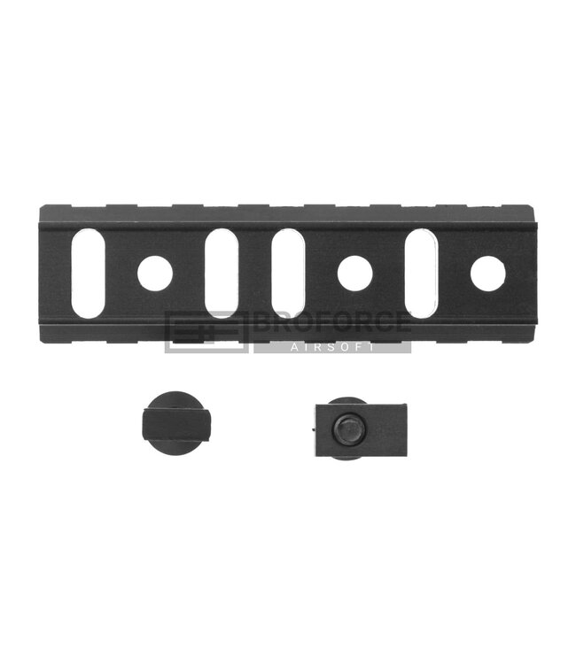 5KU B-2U Rail Section - Black