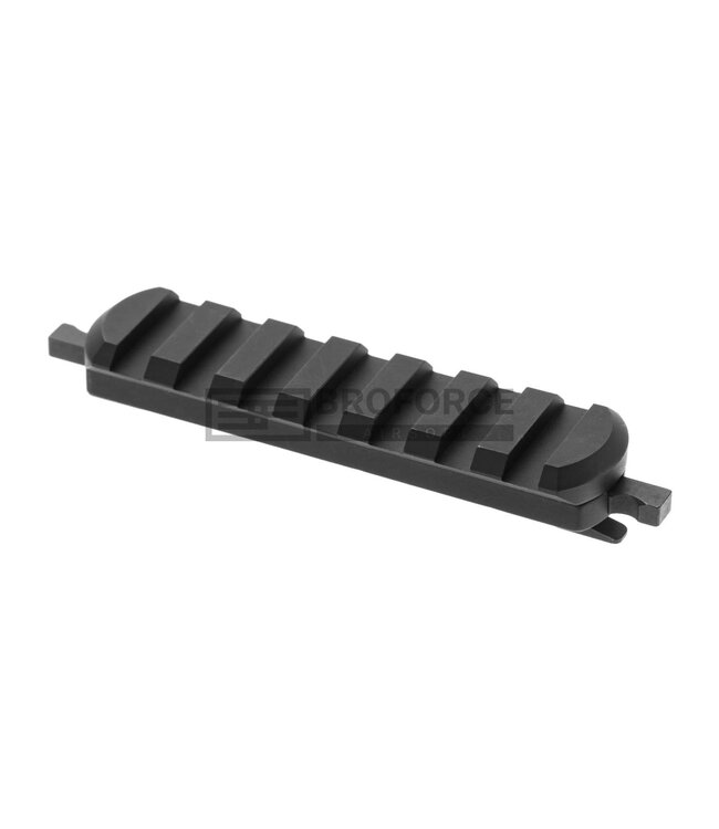 5KU QD MLOK 7 Slot Rail Section - Black