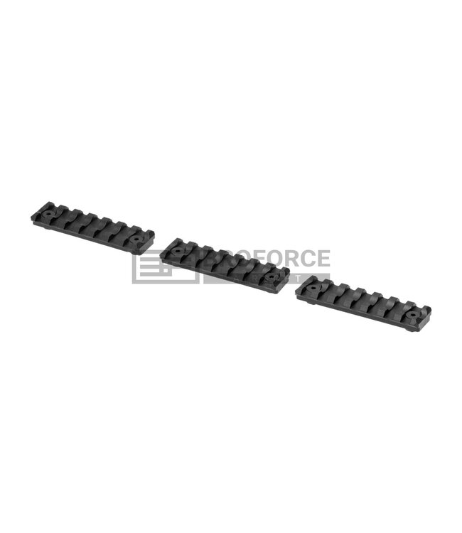 VFC Keymod Rail Section 7 Slot 3-Pack - Black
