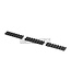 VFC Keymod Rail Section 7 Slot 3-Pack - Black