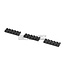 VFC Keymod Rail Section 5 Slot 3-Pack - Black