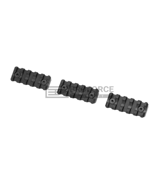 VFC Keymod Rail Section 5 Slot 3-Pack - Black