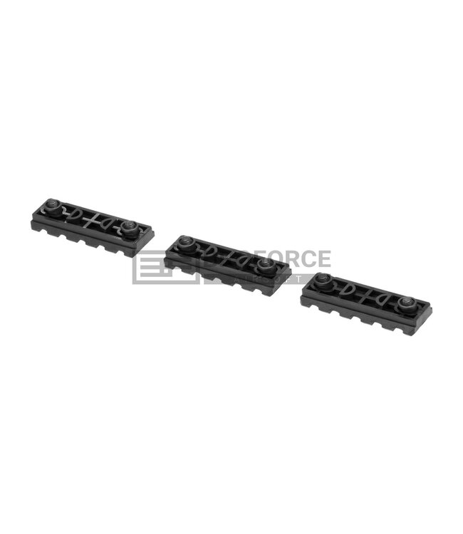 VFC Keymod Rail Section 5 Slot 3-Pack - Black