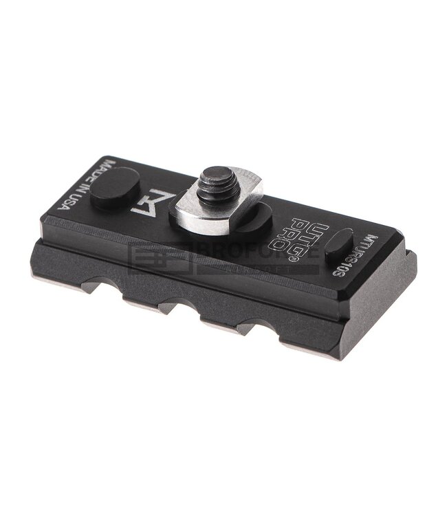 Leapers PRO 3-Slot M-LOK Picatinny Rail Section - Black