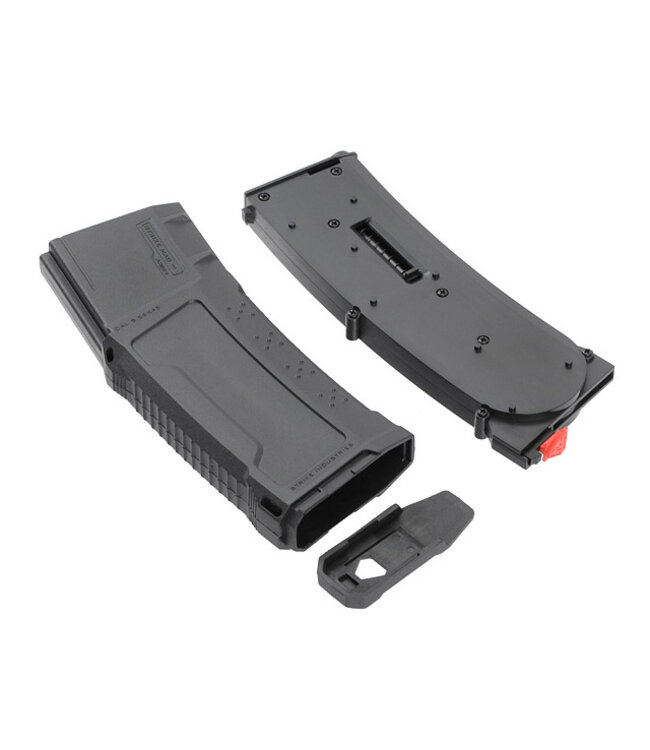 EMG Strike Industries Licensed 210rds polymer magazine for M4 - Zwart