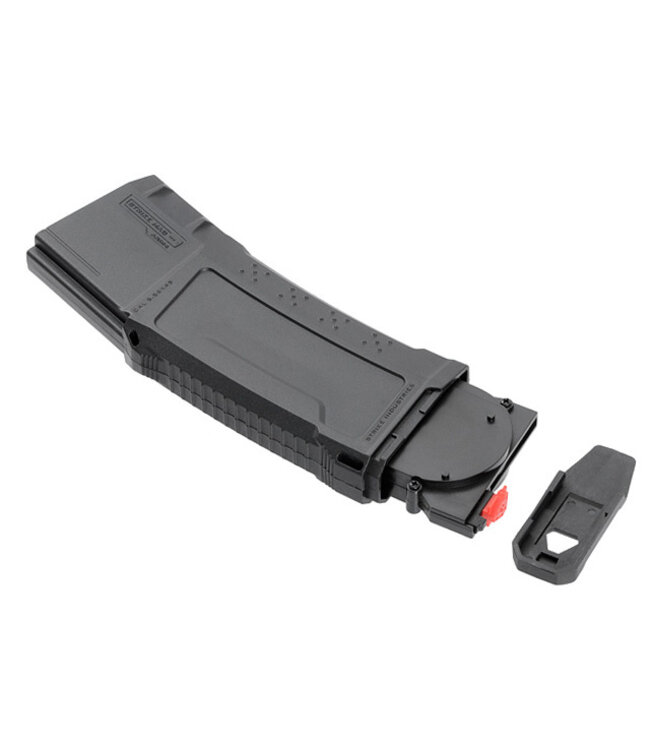 EMG Strike Industries Licensed 210rds polymer magazine for M4 - Zwart