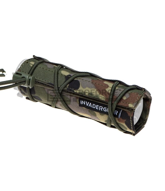 Invader Gear Suppressor Cover 14cm - Flecktarn