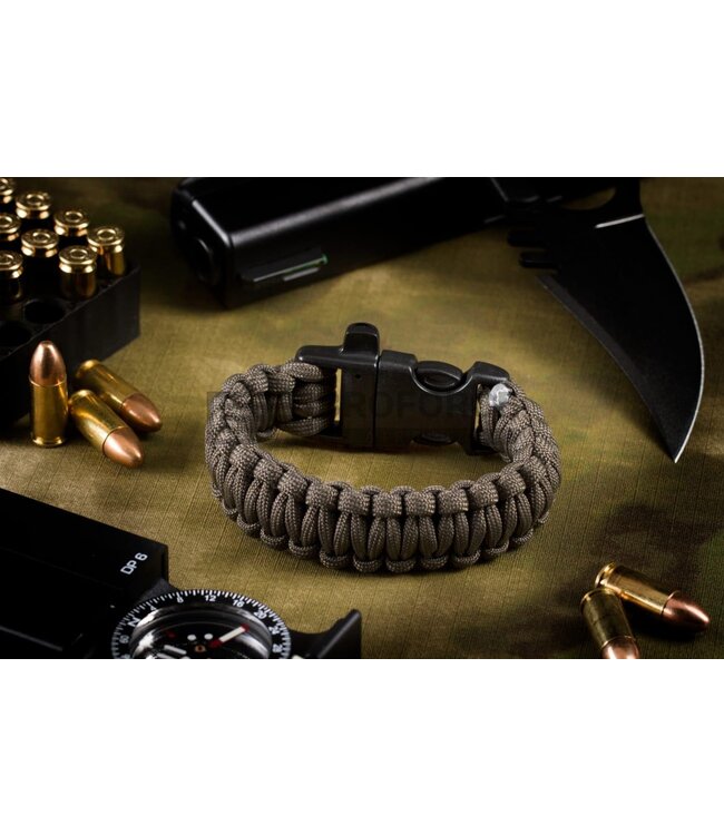 Invader Gear Survival Bracelet - Gun Grey