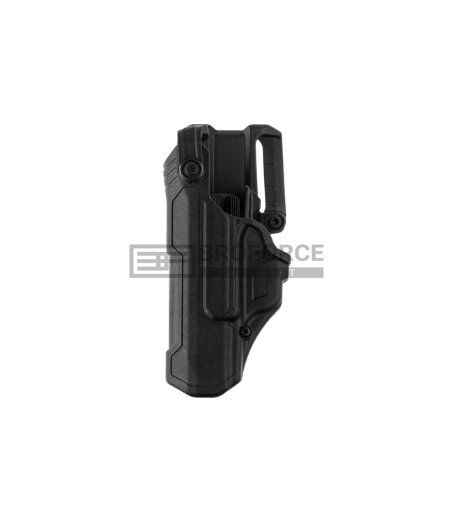 Blackhawk T-Series L3D Duty Holster for Glock 17/19/22/23/34/35 Left Side - Black