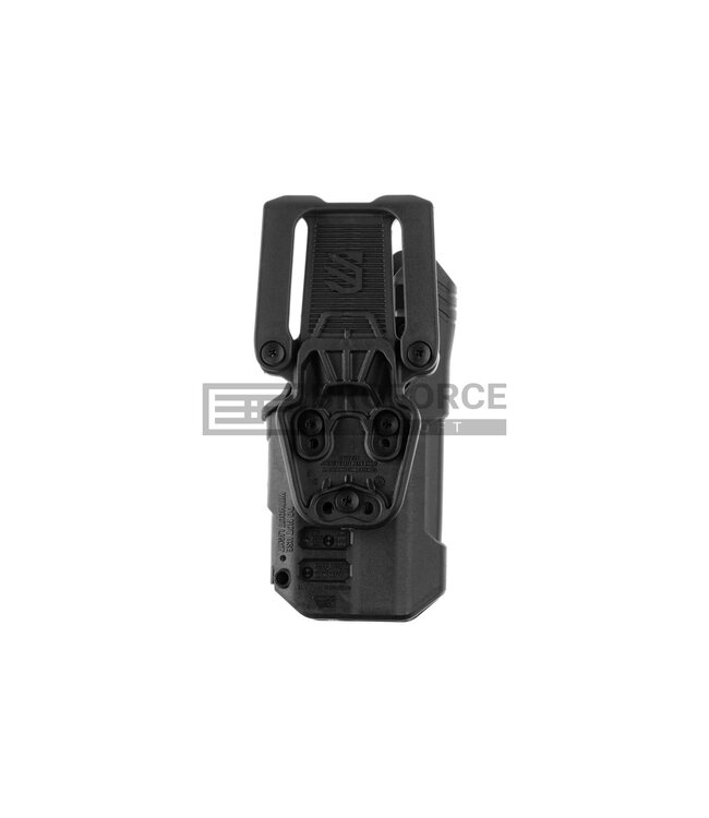 Blackhawk T-Series L2D Duty Holster for Glock 17/19/22/23/31/32/47 TLR-7/8 Left Side - Black
