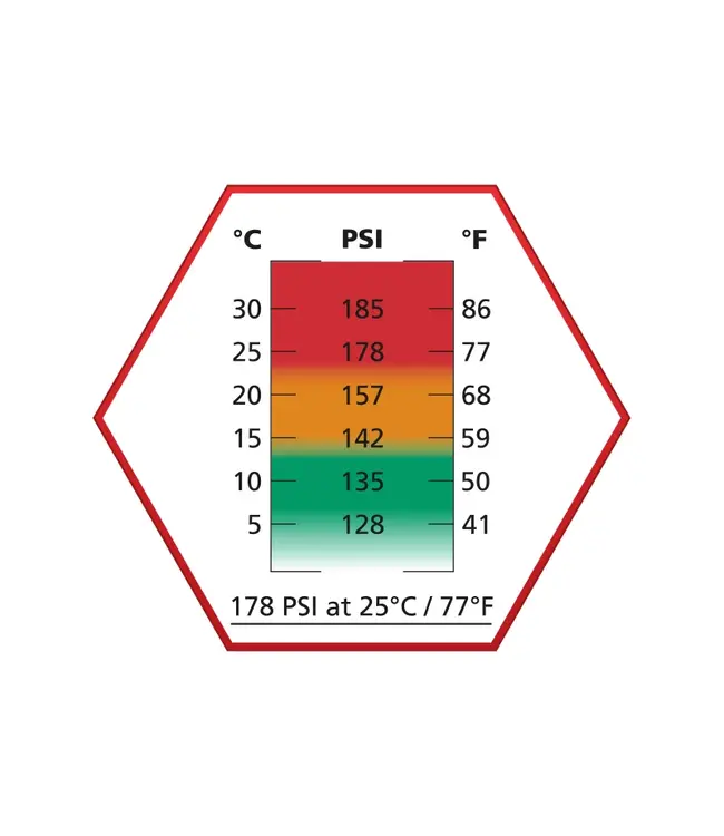 ASG ULTRAIR Red Power Gas (178 PSI) - 570ml