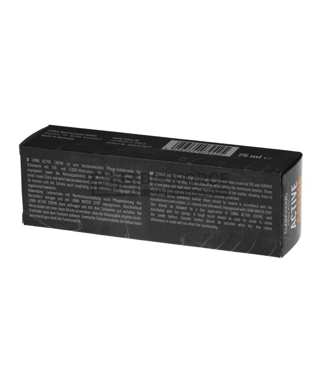 Lowa Active Creme Black 75ml