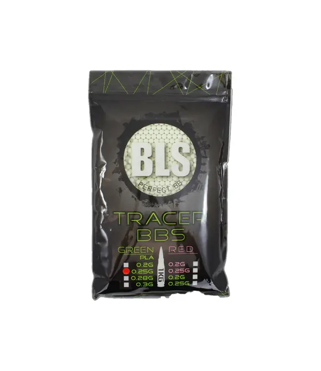 BLS 0.25g BIO Tracer BB Perfect Grade - 4000rds - Green