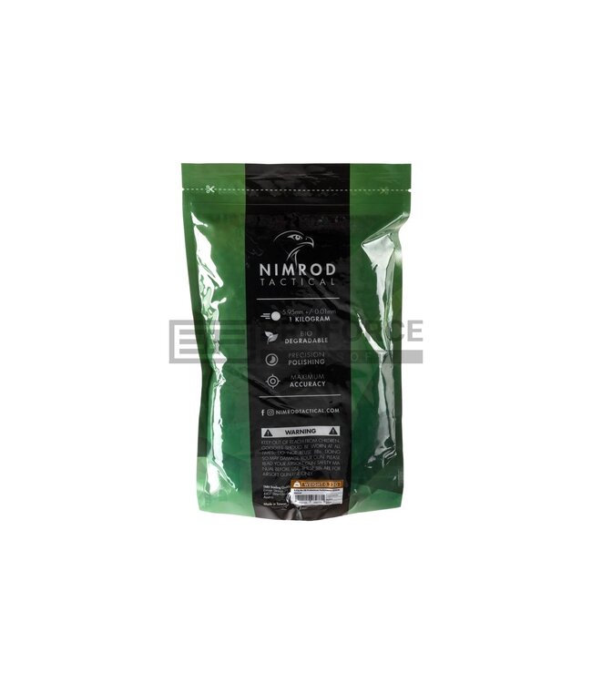 Nimrod 0.23g Bio BB Professional Performance 4350rds - White