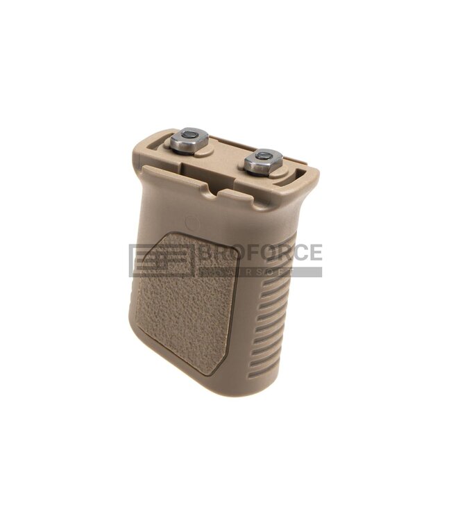 Strike Industries Angled Vertical M-LOK Grip with Cable Management Short - Dark Earth