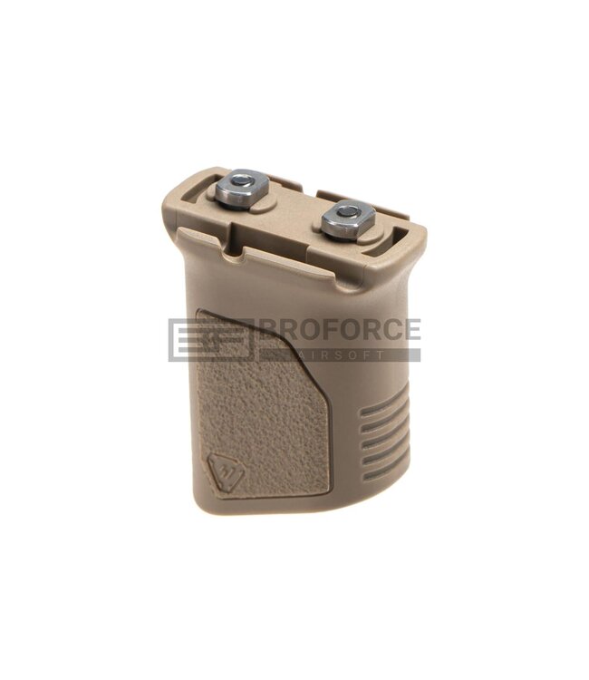 Strike Industries Angled Vertical M-LOK Grip with Cable Management Short - Dark Earth