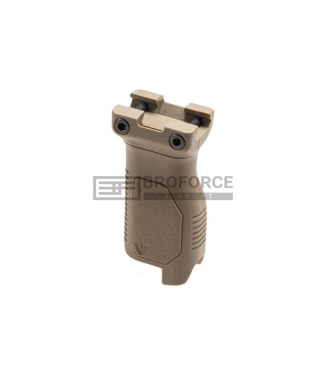 Strike Industries Angled Vertical Picatinny Grip with Cable Management Long - Dark Earth