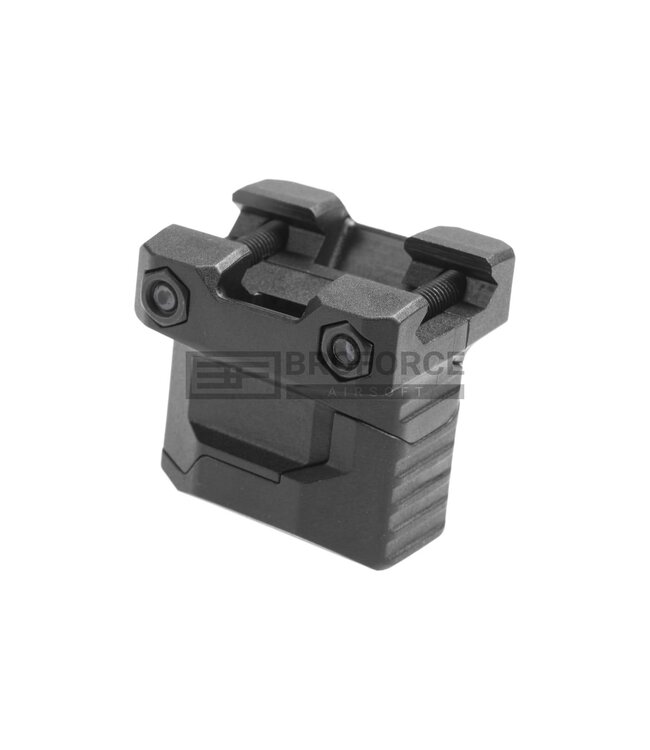 Strike Industries Stacked Angled Grip with Cable Management System for Picatinny Rails - Black