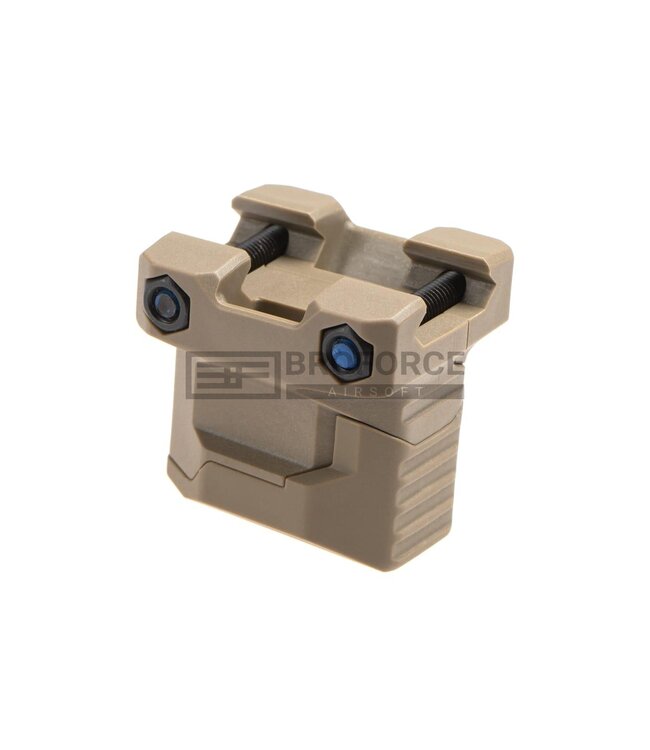 Strike Industries Stacked Angled Grip with Cable Management System for Picatinny Rails - Dark Earth