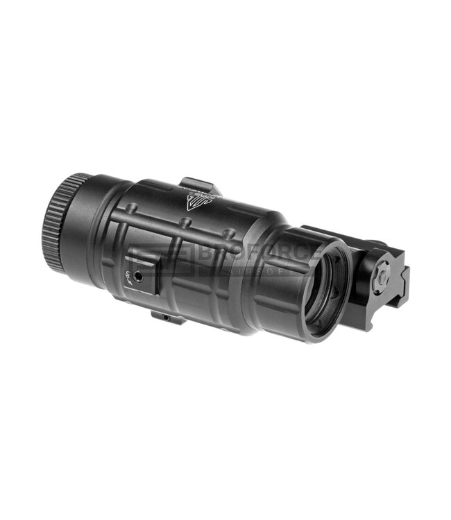 Leapers 3x Flip-to-Side QD Magnifier Adjustable TS - Black