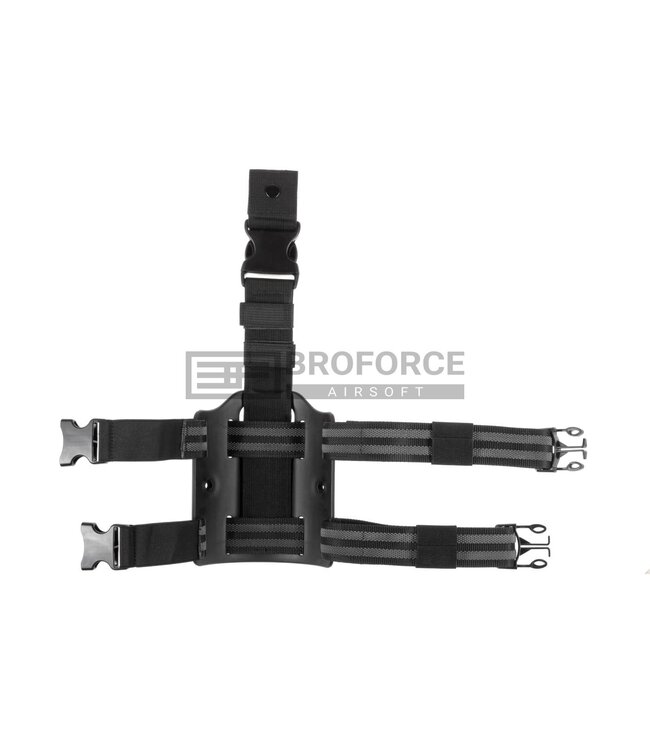 Amomax Drop Leg Platform - Black