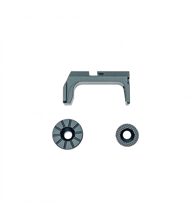 CTM TAC FUKU-2 CNC Aluminum Magazine Catch voor AAP-01 en AAP-01c - Zwart