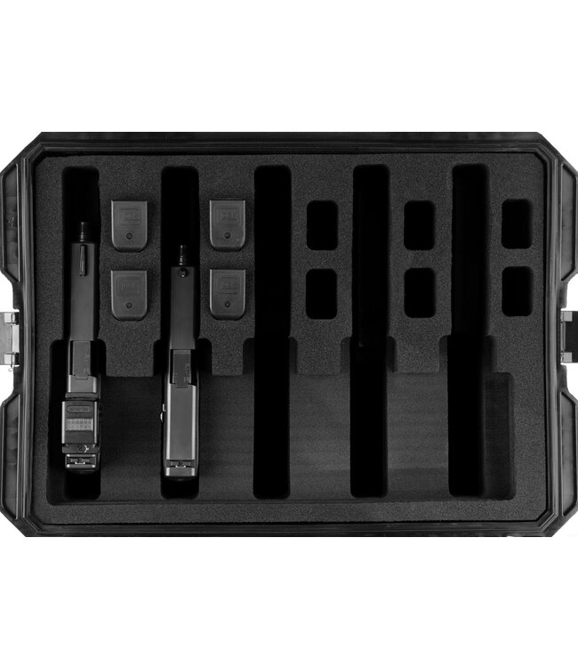 Nimrod Multi-Pistol Polymer Case - Black