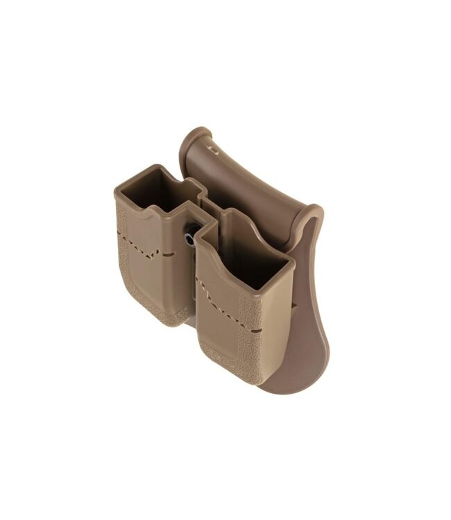 Amomax Double Mag Pouch für Px4 / P30 / USP / USP Compact - Dark Earth