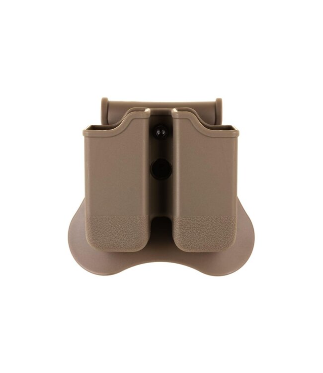 Amomax Double Mag Pouch für WE / KJW / TM 17/19 - Dark Earth