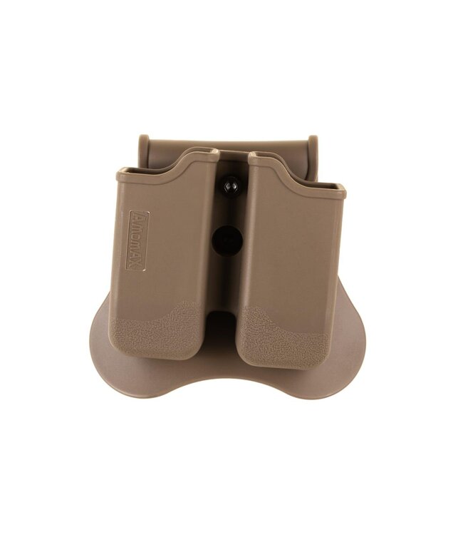 Amomax Double Mag Pouch für P226 / M9 / CZ P-09 - Dark Earth