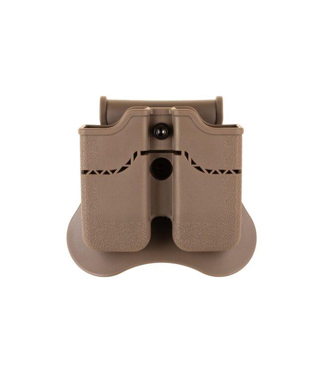 Amomax Double Mag Pouch für WE / KJW / KWA / TM 1911 - Dark Earth