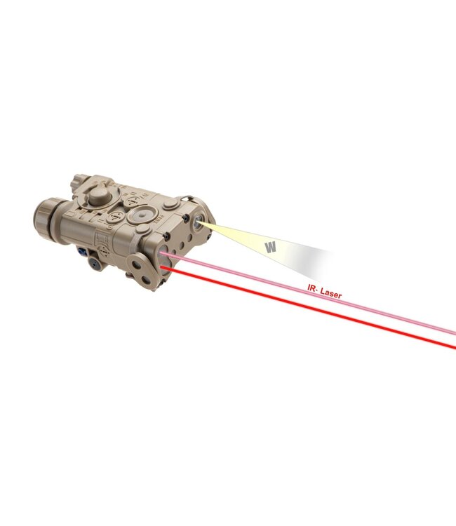 WADSN NGAL Illuminator / Laser Module Red - Dark Earth